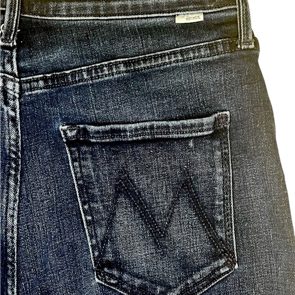 MOTHER High Waisted Rider Skimp Jeans in Catch Me If You Can Size 29 - Picture 9 of 12